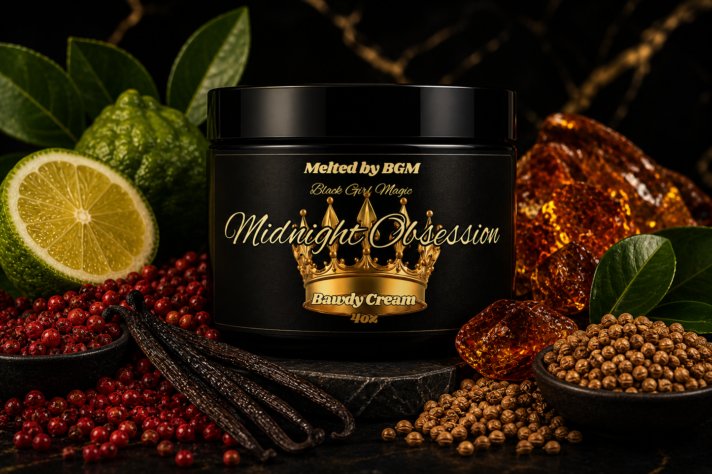 Midnight Obsession Bawdy Cream (Unisex)