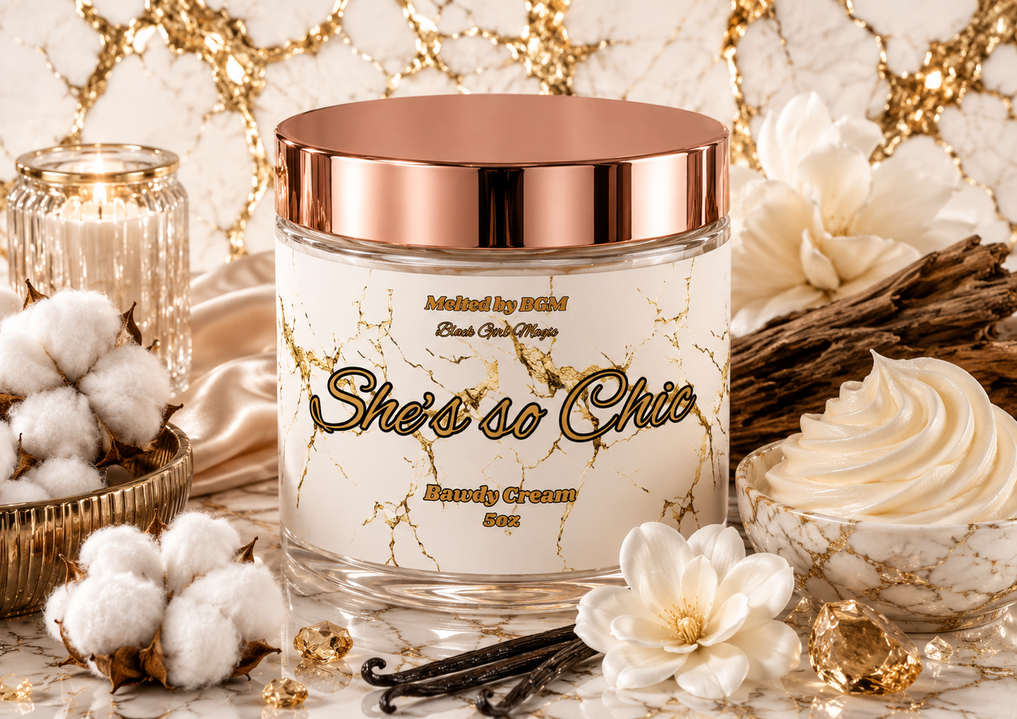 She's so Chic Bawdy Cream (Coming Soon)
